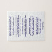 自閉症の祈りの言葉 ジグソーパズル (横)