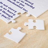 自閉症の祈りの言葉 ジグソーパズル (側面)