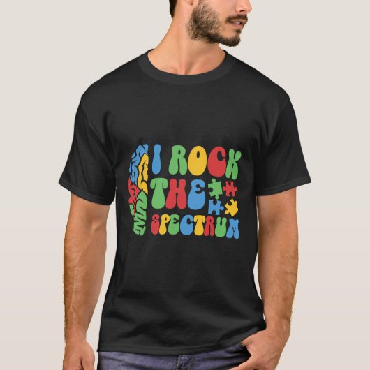 自閉症の脳Iロックスペクトル認識度ボーイズGi Tシャツ (正面)