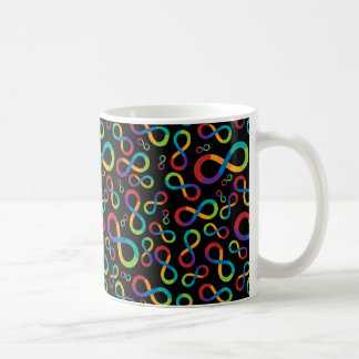 自閉症の虹の無限Neurodiversity コーヒーマグカップ