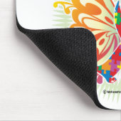 自閉症の蝶3 マウスパッド (コーナー)