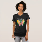 自閉症の蝶3 Tシャツ (正面フル)
