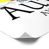 自閉症の蝶 ポスター (角)