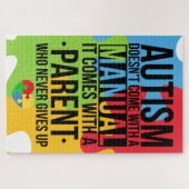 自閉症の親 ジグソーパズル (横)