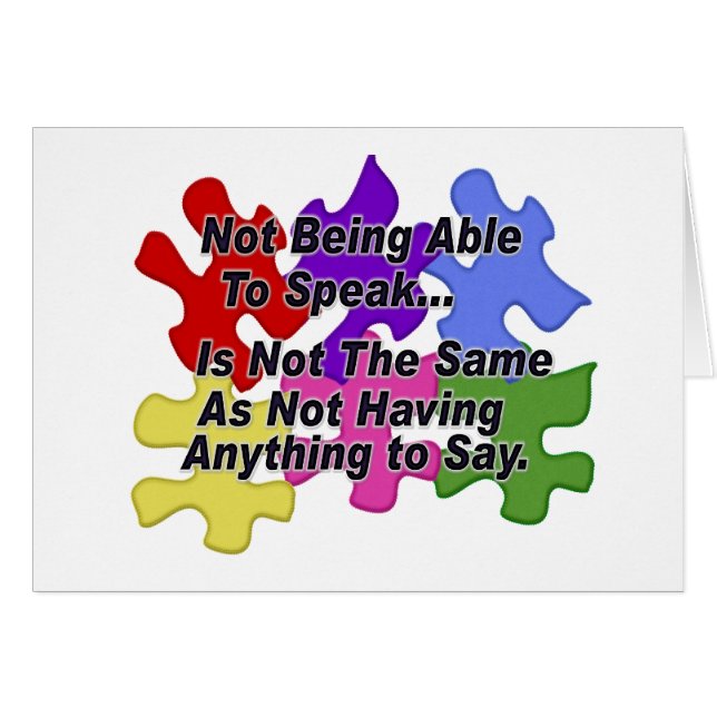 自閉症の話すこと (正面横)