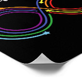 自閉症の認知月の神経祝多様性 ポスター (角)