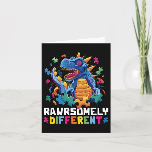 自閉症の認識幼児が違いを受け入れるDino カード (正面)