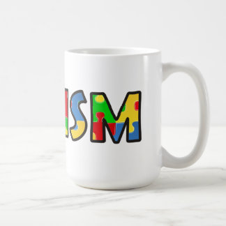 自閉症の認識度のコーヒー・マグの多彩なパズル コーヒーマグカップ