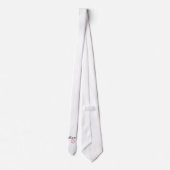 自閉症の認識度のタイ ネクタイ (裏面)