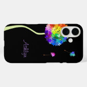 自閉症の認識度のタンポポの願い Case-Mate iPhoneケース (裏面 (横))