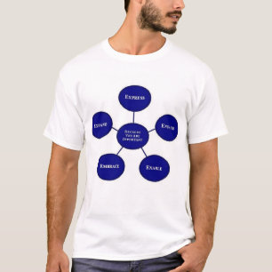 自閉症の認識度のチームワイシャツ Tシャツ