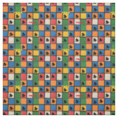 自閉症の認識度のパズルはモザイクを継ぎ合わせます ファブリック (見本)