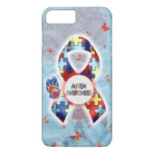 自閉症の認識度の場合 Case-Mate iPhoneケース (裏面)