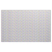 自閉症の認識度の子供のパズルの部分 ファブリック (ヤード)