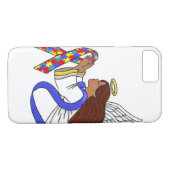 自閉症の認識度の民族の天使 Case-Mate iPhoneケース (裏面(横))
