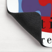 自閉症の認識度 マウスパッド (コーナー)