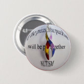 自閉症の認識度 缶バッジ (正面&裏面)