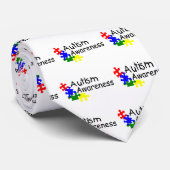 自閉症の認識度(4つのPP) ネクタイ (ロール)