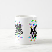 自閉症の認識度(PP) コーヒーマグカップ (中央)