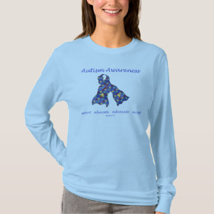 自閉症の認識度 Tシャツ