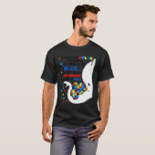 自閉症の象の母の象の違いそ保そBe Tシャツ (正面フル)