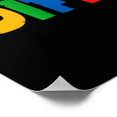 自閉症の |あえてオーストラリア違う犬になる ポスター (角)