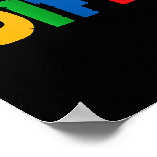 自閉症の |あえてオーストラリア違う犬になる ポスター (角)