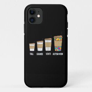 自閉症の トールグランデベンティコーヒー自閉症の母親 iPhone 11 ケース