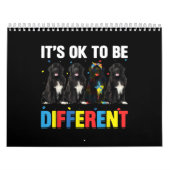 自閉症の |ニューファンドランド違うのお母さん カレンダー (カバー)