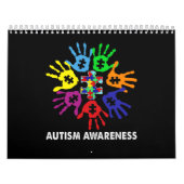 自閉症の|強い手の自閉症 カレンダー (カバー)