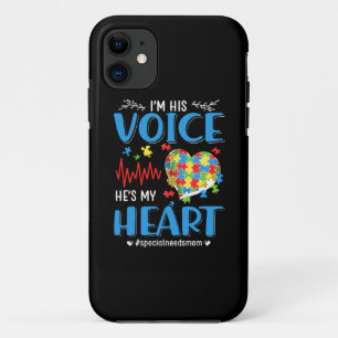 自閉症の 私は彼の声私のハート iPhone 11 ケース