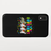 自閉症の |聖ベルナール違うドッグになる Case-Mate iPhoneケース (裏面(横))