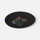 自閉症の|自閉症の強い定義 ペーパープレート (アングル)