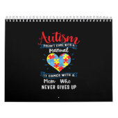 自閉症の|自閉症はマニュアル来には載っていない カレンダー (カバー)