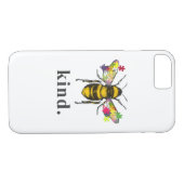 自閉症の |自閉症Be Kind Beekeeperパズル作品 Case-Mate iPhoneケース (裏面(横))