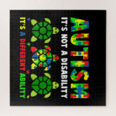 自閉症の |障害ではない自閉症 ジグソーパズル (横)