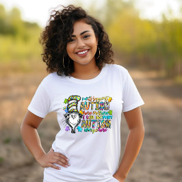 自閉症のTシャツを応援しよう Tシャツ