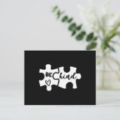 自閉症は子ども ポストカード (スタンド正面)