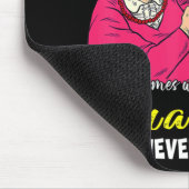 自閉症は来無名のおばあちゃんには無い マウスパッド (コーナー)