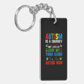 自閉症は私が決して計画しなかった旅だが、私は確かに キーホルダー (正面左)