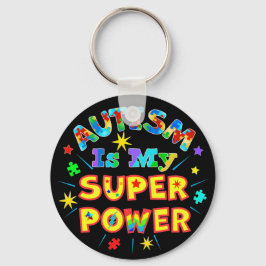 自閉症は私のすごい力 キーホルダー