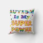 自閉症は私のすごい力 クッション (裏面)
