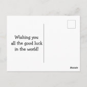 自閉症は私のすごい力 ポストカード (裏面)