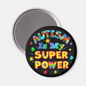 自閉症は私のすごい力 マグネット (正面/裏面)