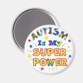 自閉症は私のすごい力 マグネット (正面/裏面)