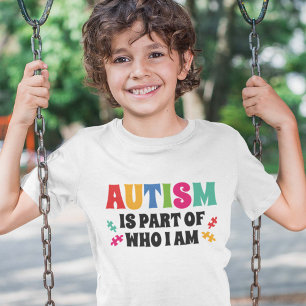 自閉症は私の一部である Tシャツ