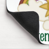 自閉症は私の世界1の孫娘を明るくします マウスパッド (コーナー)