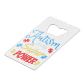 自閉症は私の超大国 クレジットカード栓抜き (裏面アングル)