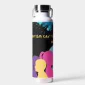 自閉症は私を定義できない ウォーターボトル (正面)