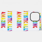 自閉症は素晴らしい iPhoneケース (裏面横)